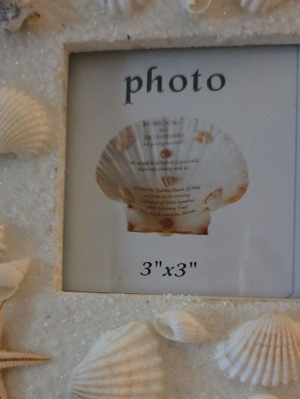 Ceramic Shell Photo Frame - Picture 8 of 11